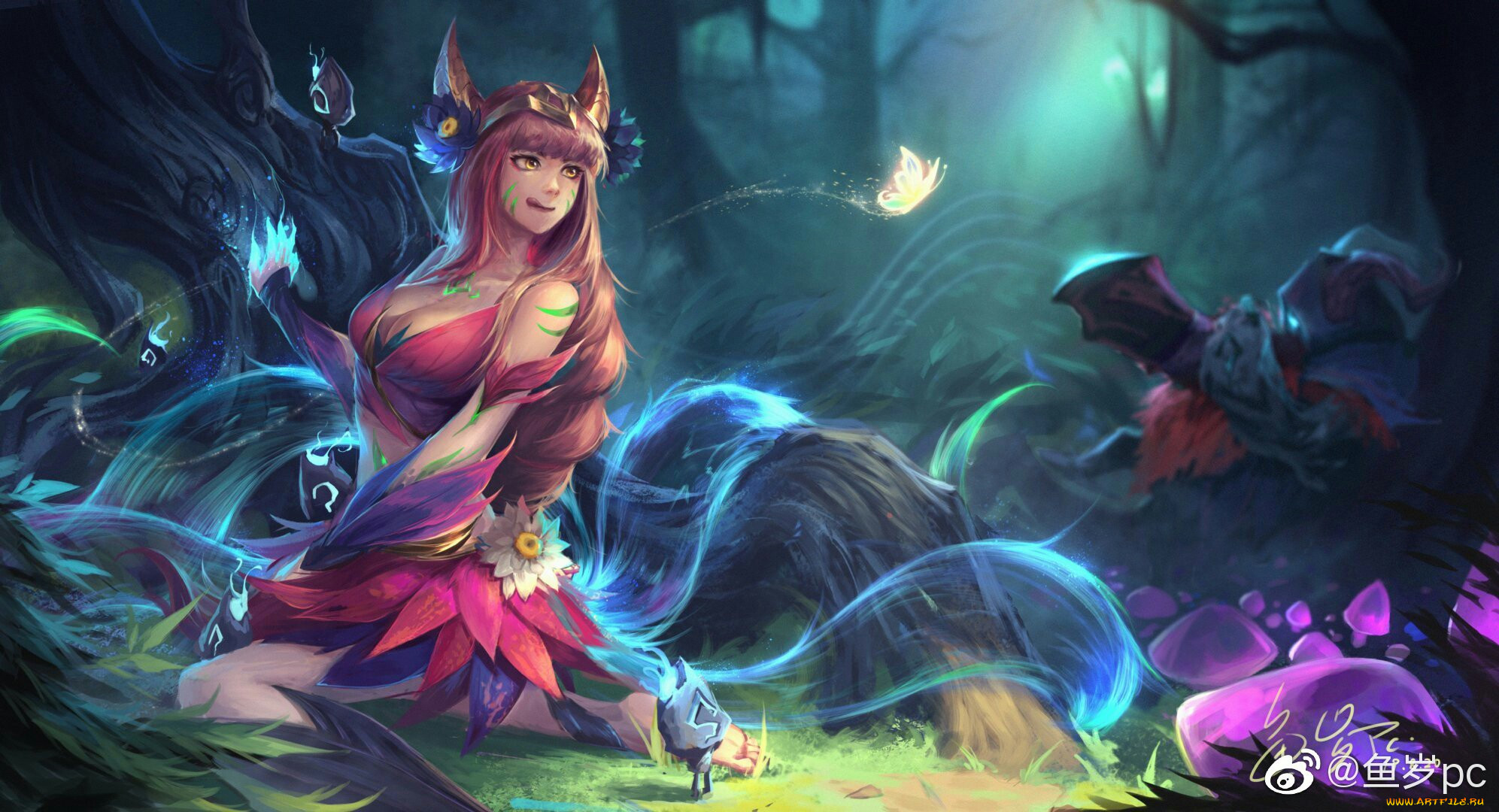  , league of legends, , , , , ahri